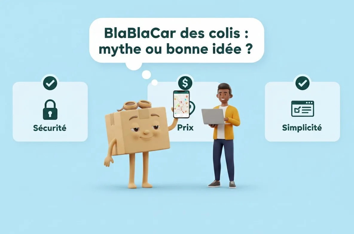 Illustration de l’article BlaBlaCar des colis sur la livraison collaborative entre particuliers