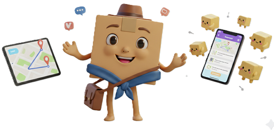 Co-transporteur consultant les annonces de livraison entre particuliers sur son smartphone via Delivyou