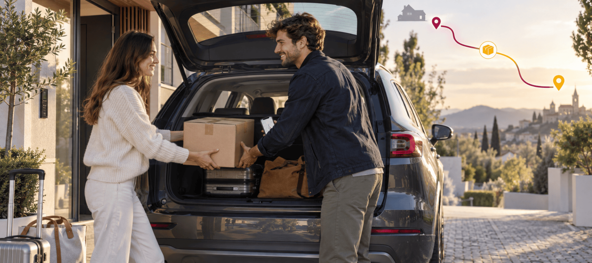 Quand un trajet déjà prévu peut aussi transporter un colis