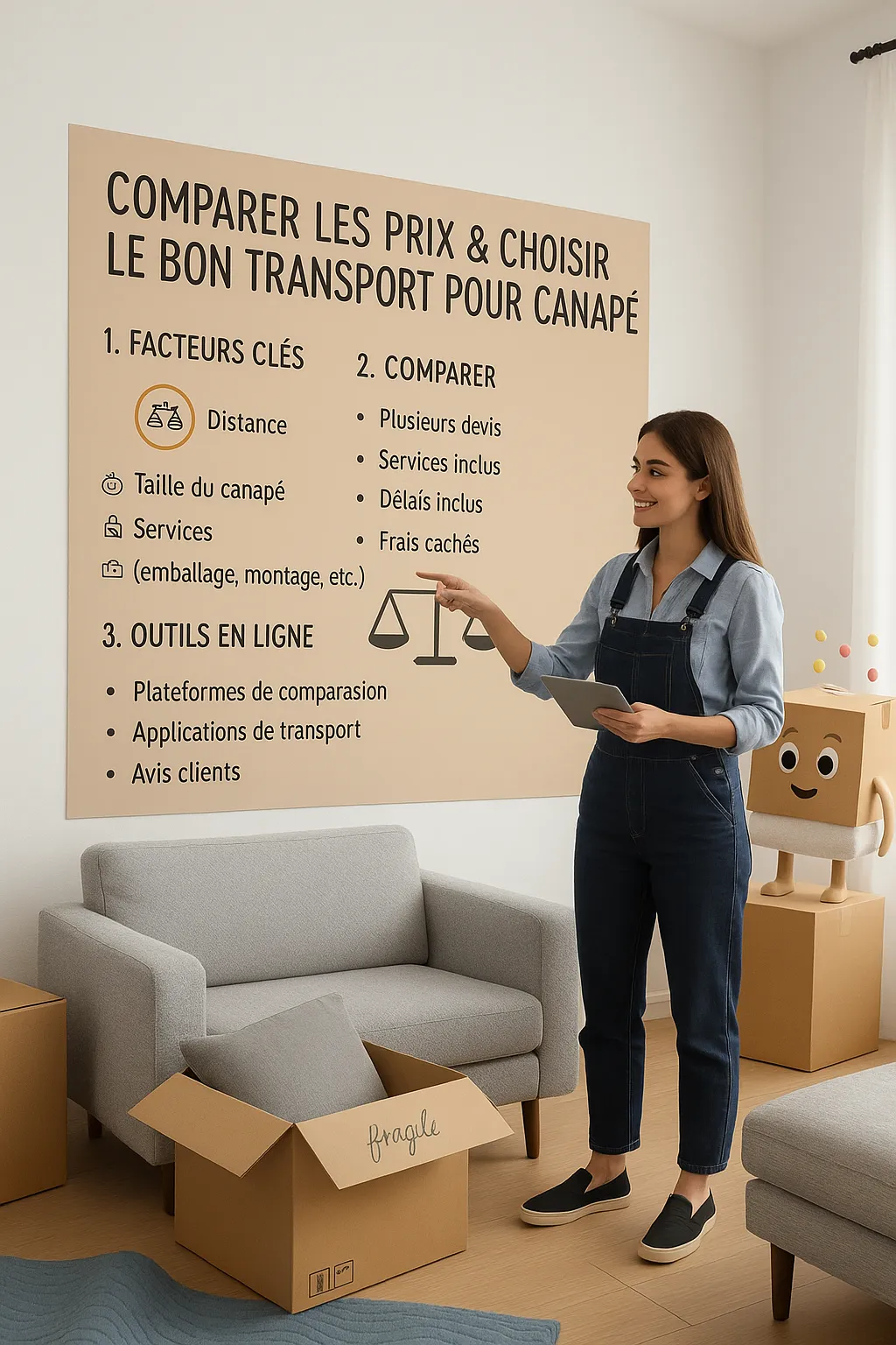 Transport de canapé : le guide pratique pour un déménagement sans stress