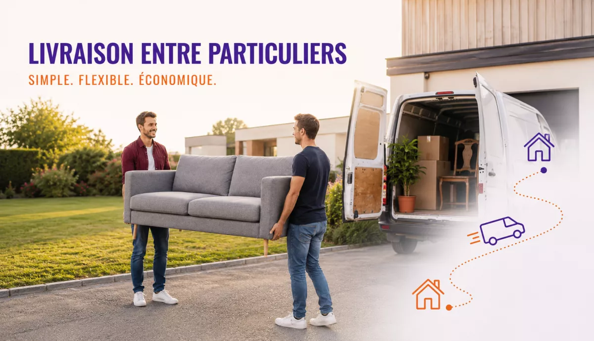 Transport de meuble entre particuliers : une solution adaptée aux objets encombrants